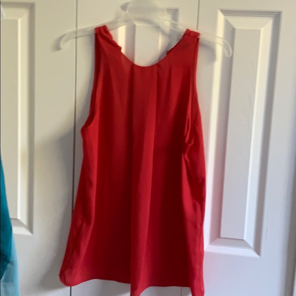 Dressy red tank